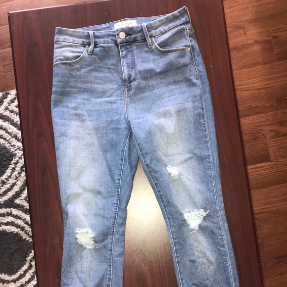 Slightly Distressed Pacsun Skinny Jeans - Picture 2 of 4